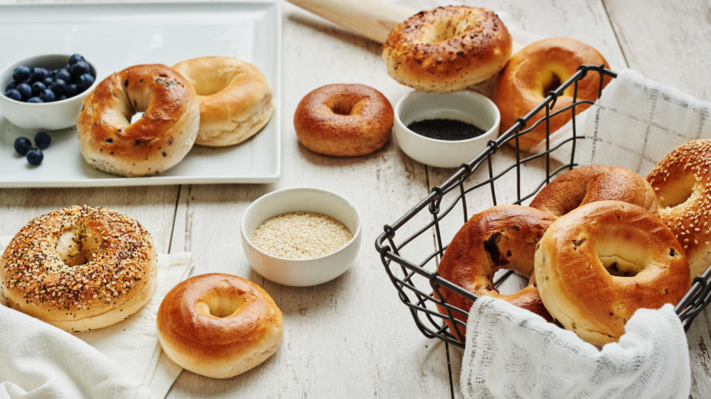 Good Morning ☀️ Bagels are fresh- coffee is hot- or iced