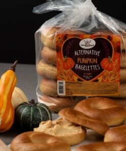 Alternative Pumpkin Bagelettes fall spread