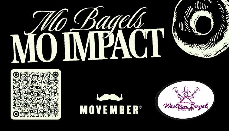 Western Bagel X Movember